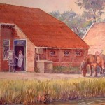 Oud veenkoloniaal dorpsgezicht (detail)