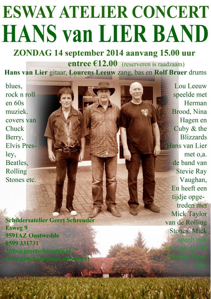 Concert Hans van Lier Band